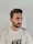 man in white crew neck shirt