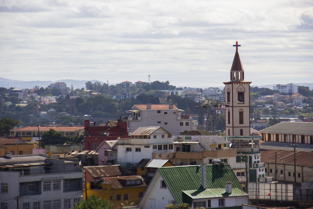 aerial view of city buildings during daytime