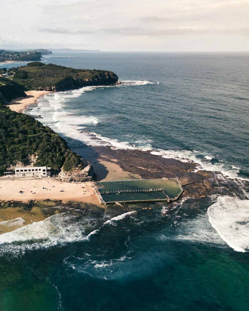 aerial view of island during daytime