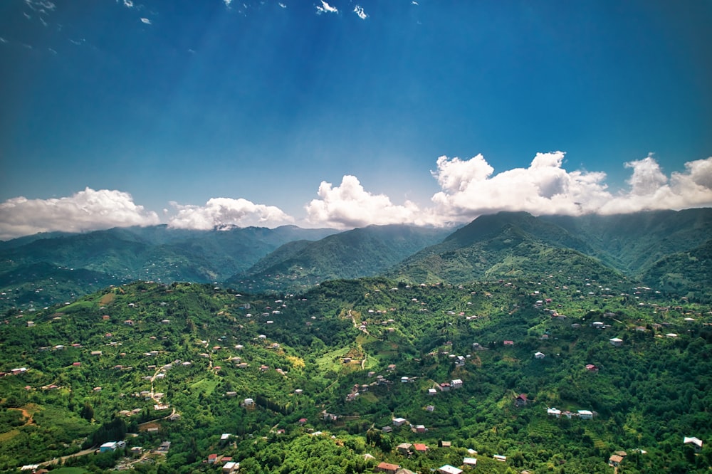 green mountains under blue sky during daytime