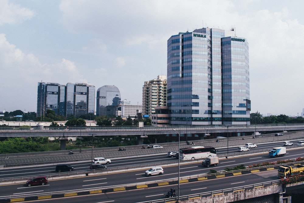 white and blue city buildings during daytime