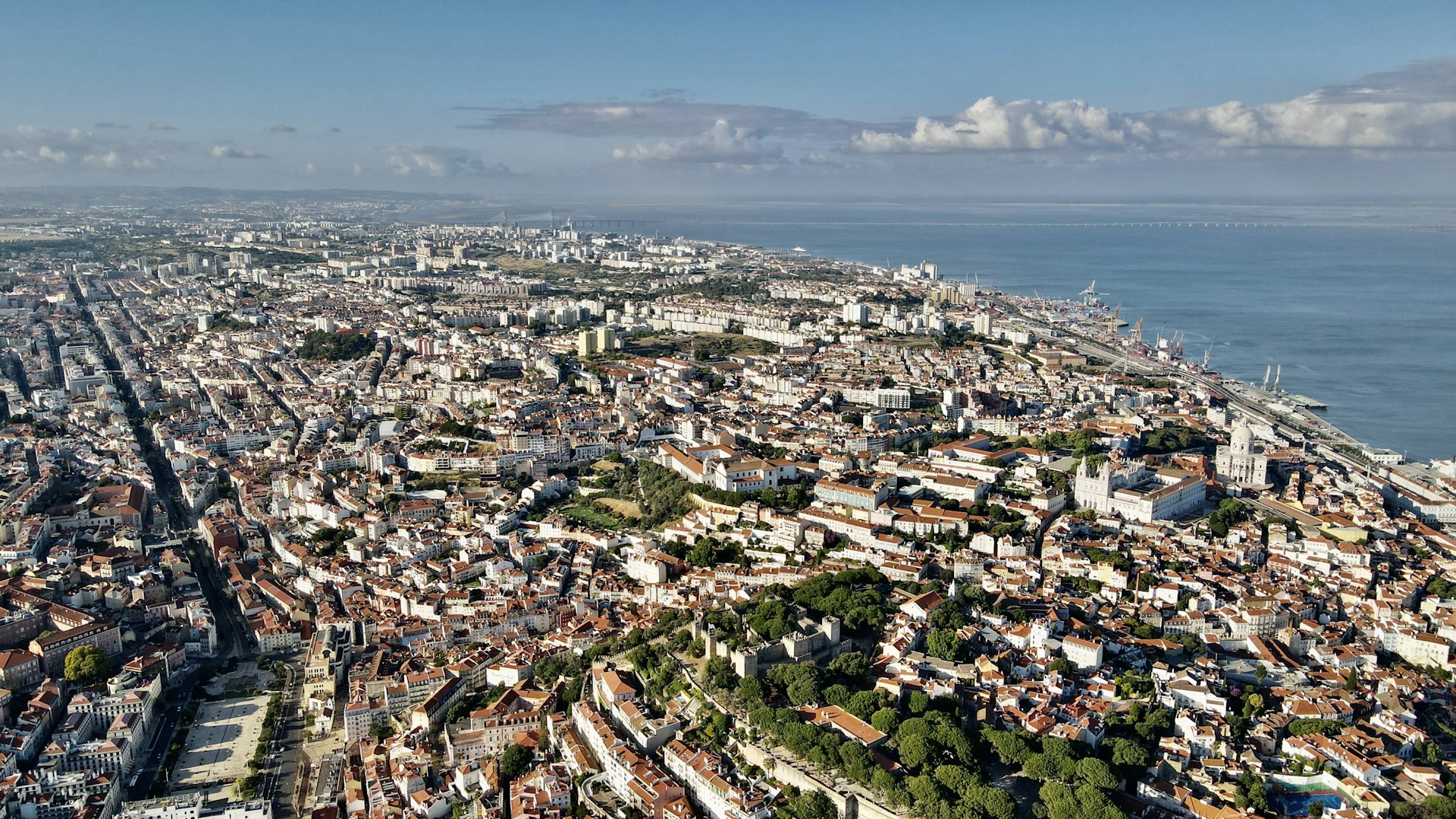 aerial view of city buildings during daytime