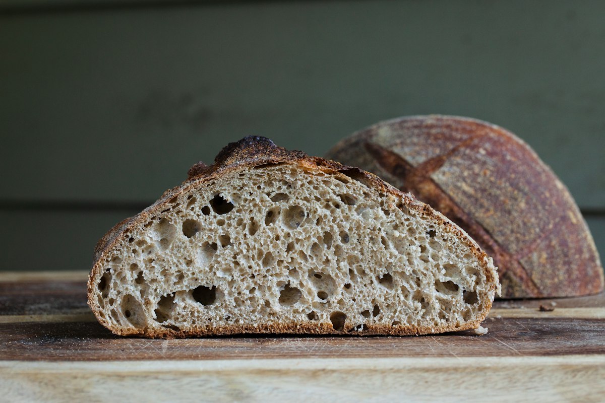 Traditioneel gebakken brood