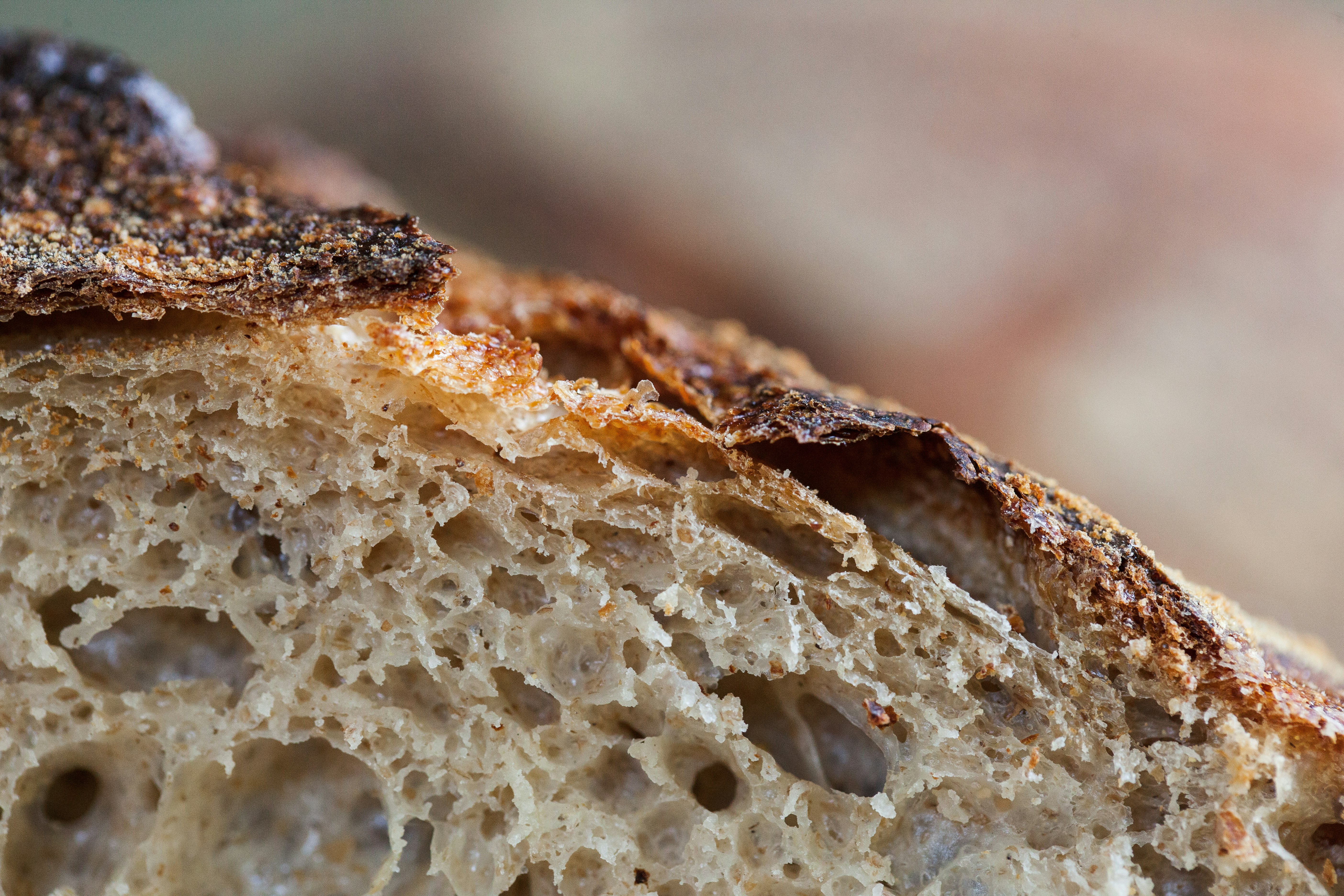 brown bread with white sugar