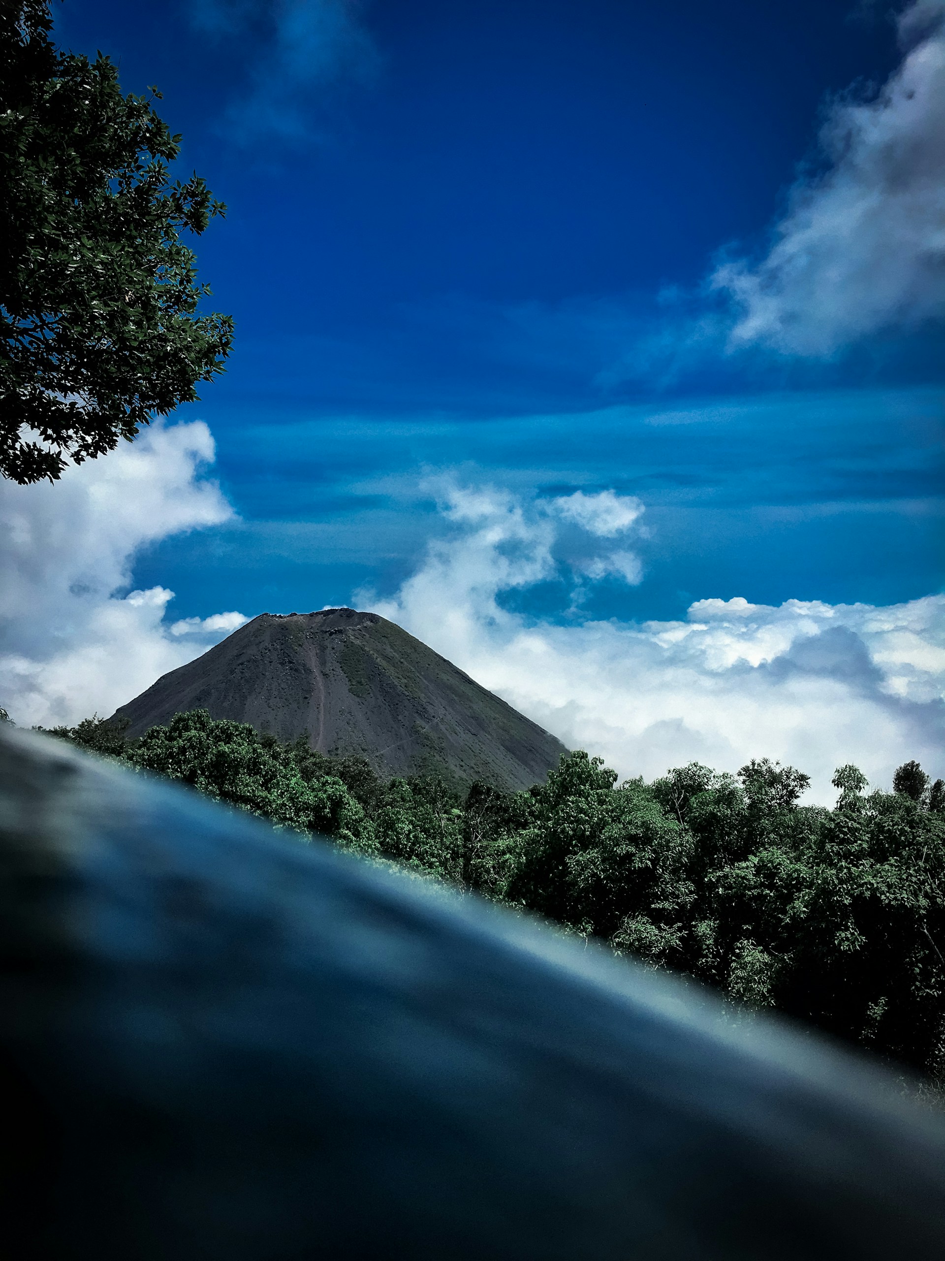 green trees on mountain under blue sky during daytime