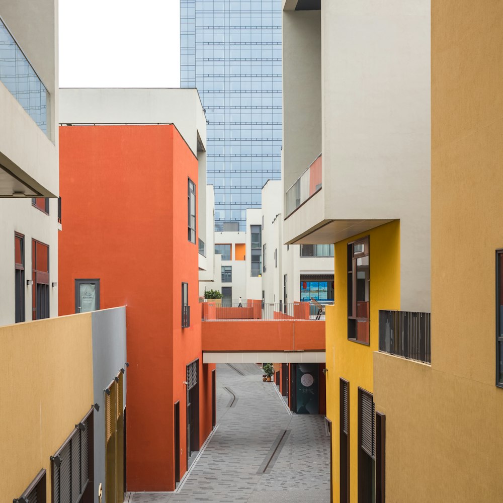 orange and white concrete building during daytime