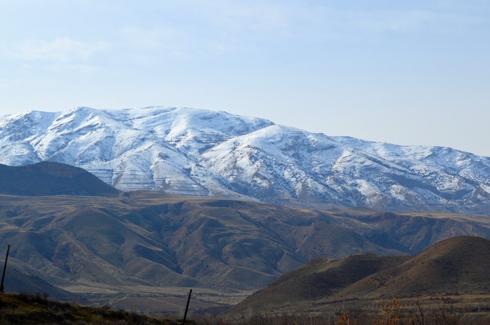 snow covered mountains during daytime