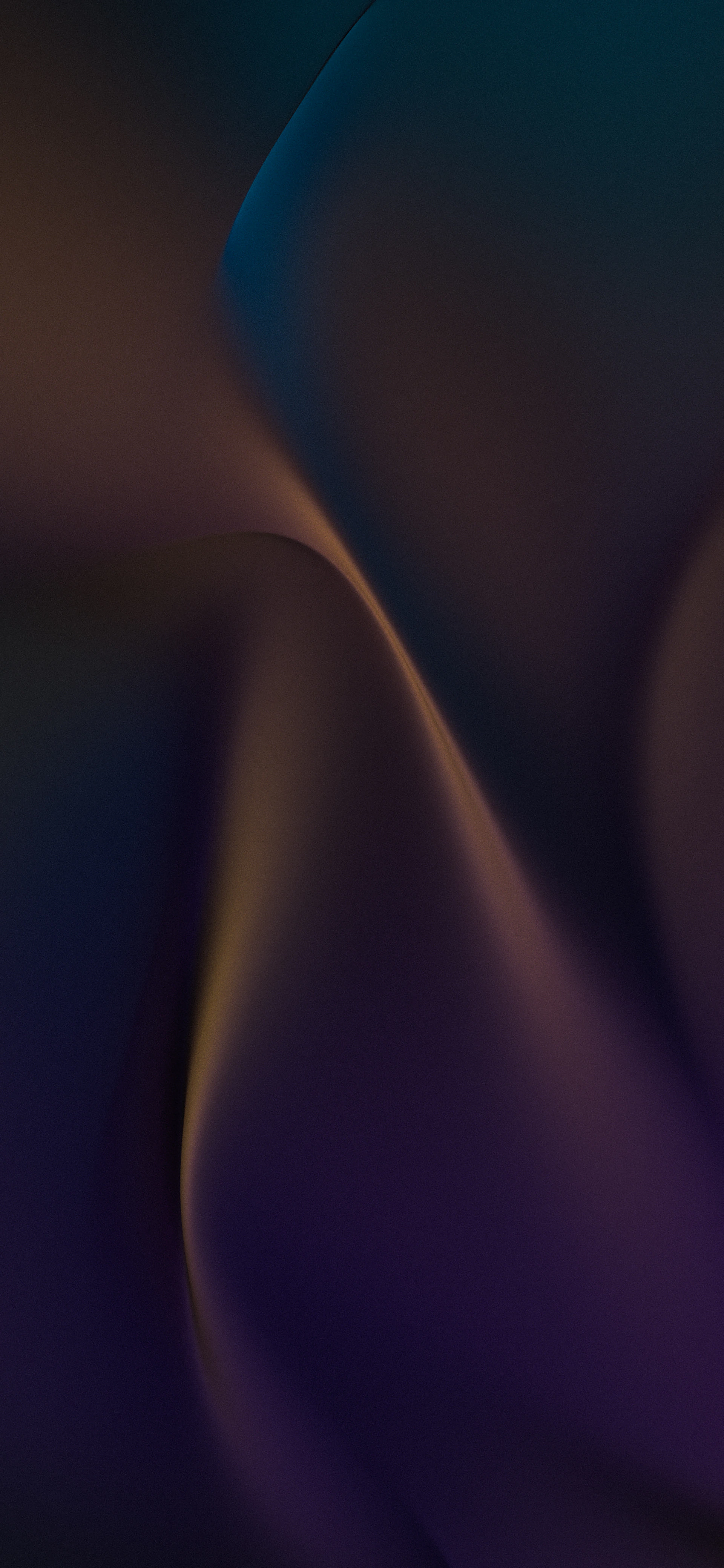 flowing silk like folds in purple and amber
