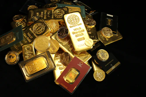 24K gold treasure bar