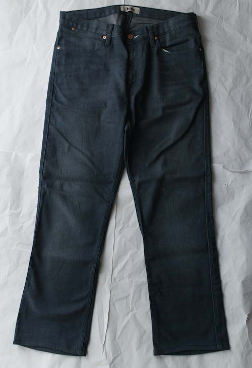 Slim Fit White Trousers by Louis Philippe