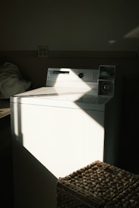 white top load washing machine