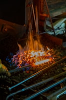 fire in front of fire