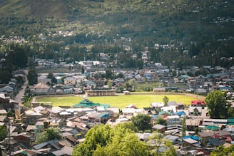 aerial view of city during daytime