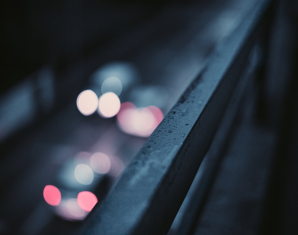 bokeh photography of a city lights