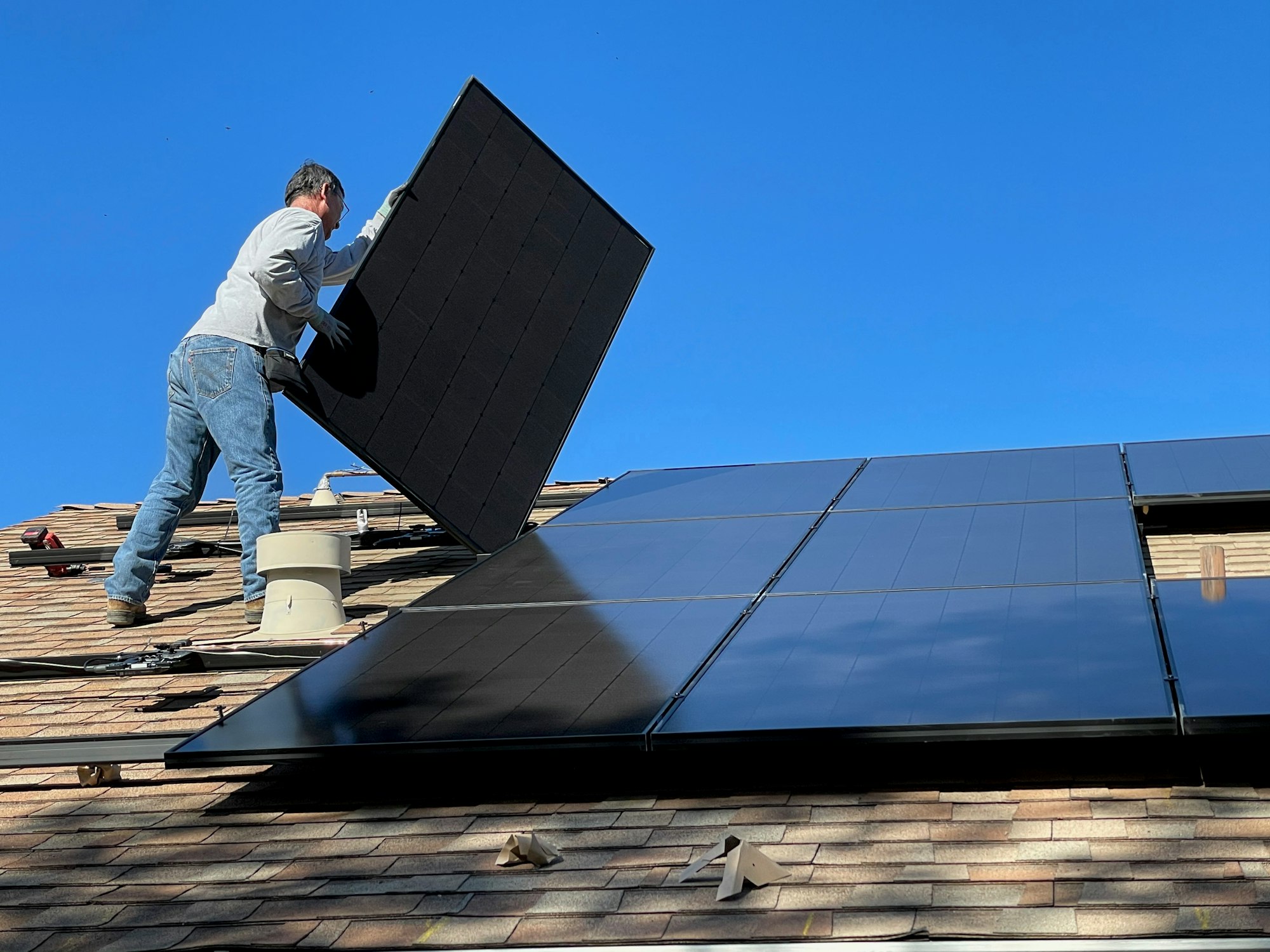 A retrospective on getting solar panels installed