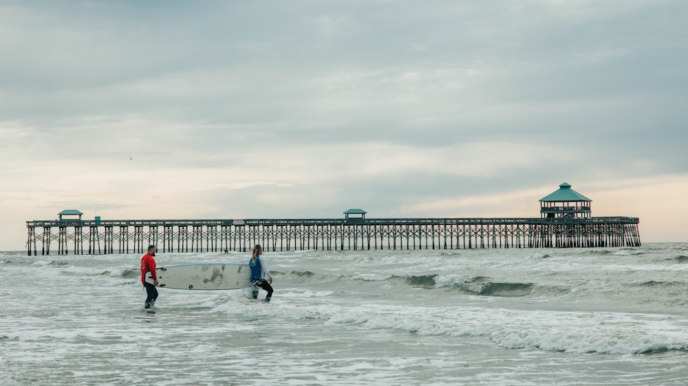 people on beach during daytime