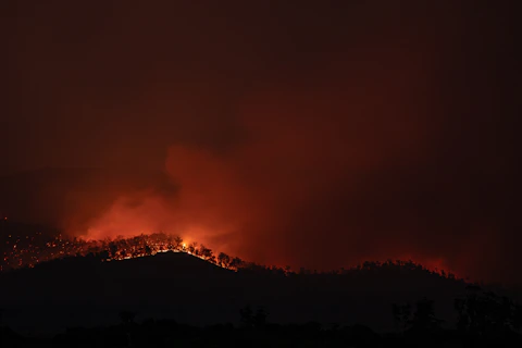 NASA Satellites Map Wildfire Scar on Santa Rosa Island