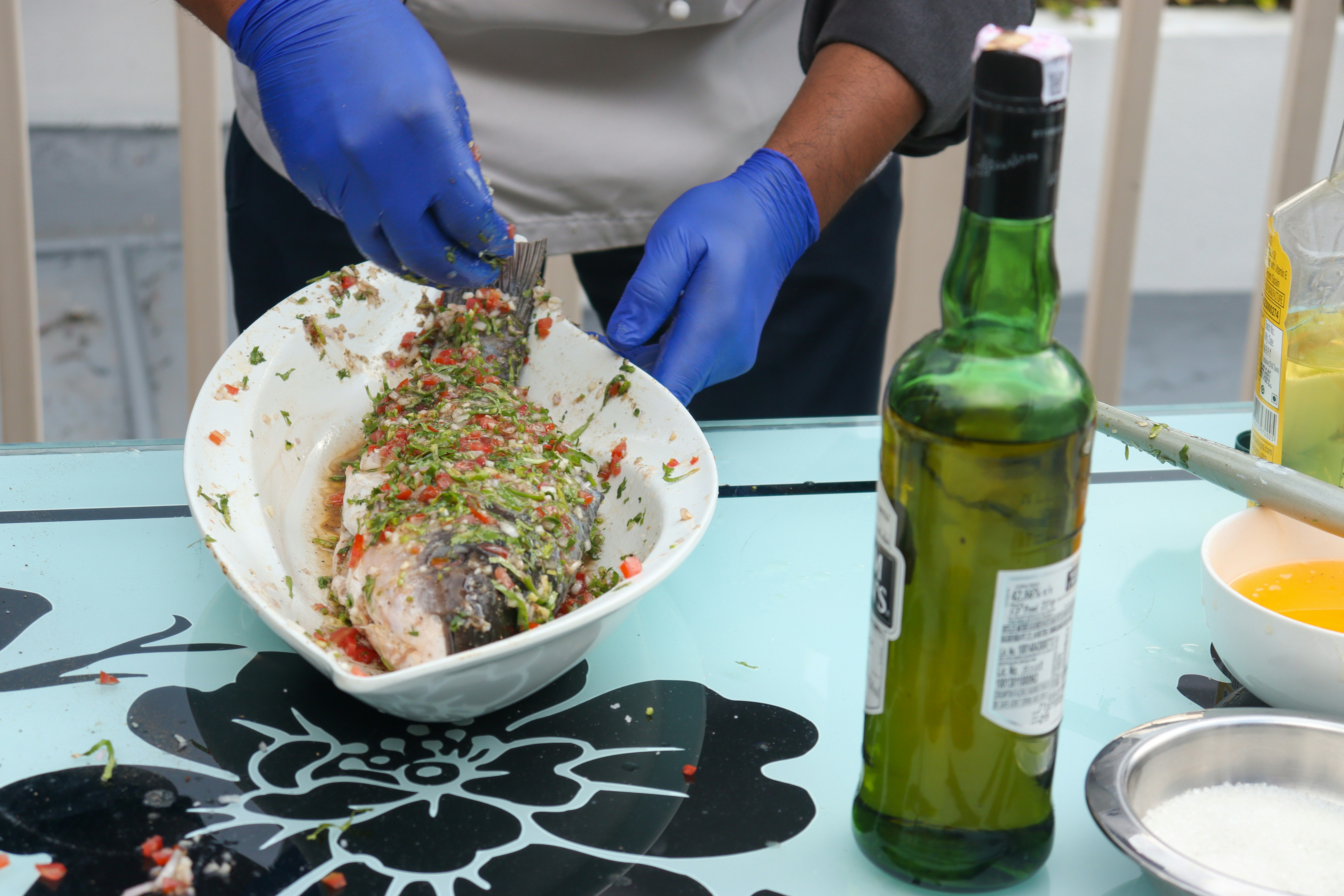 Fish grill by Chef Nibu 🤤❤️