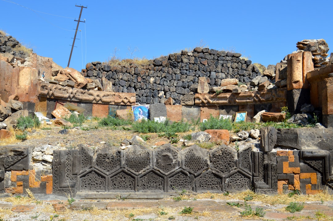 Archaeological site photo spot Ushi Garni, Peripteros temple