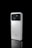 A smartphone with a silvery back and a prominent camera module is positioned against a black background. The phone's rear panel includes dual lenses within the camera setup, and there is text indicating '120X' near the camera. The word 'xiaomi' is clearly visible on the lower part of the phone.