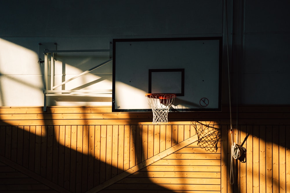 Basketballkorb im Zimmer