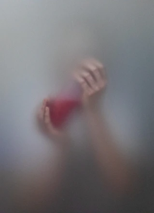 persons foot on white floor