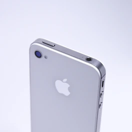 silver iphone 6 on white surface