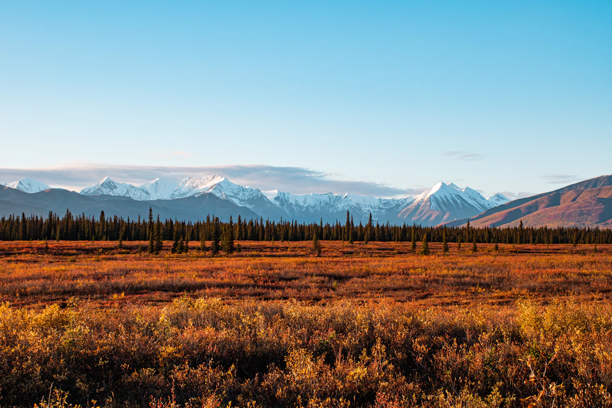 Remote Alaska civil infrastructure jobsite
