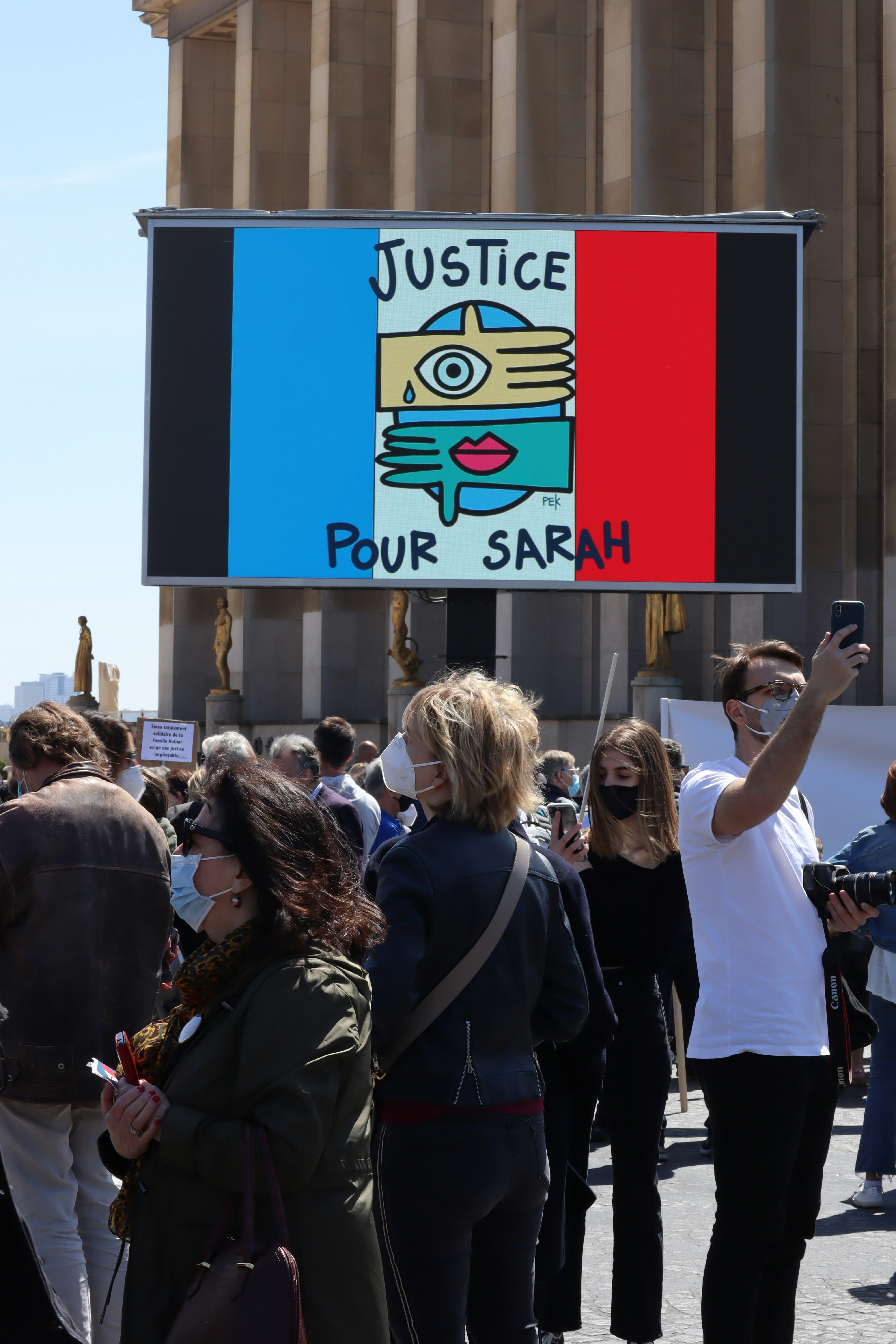 Justice pour Sarah Halimi // Manifestation du 25 avril #1