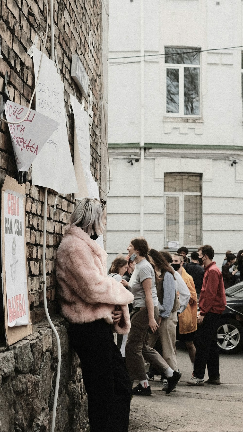 people walking on street during daytime