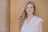 woman in white v neck shirt