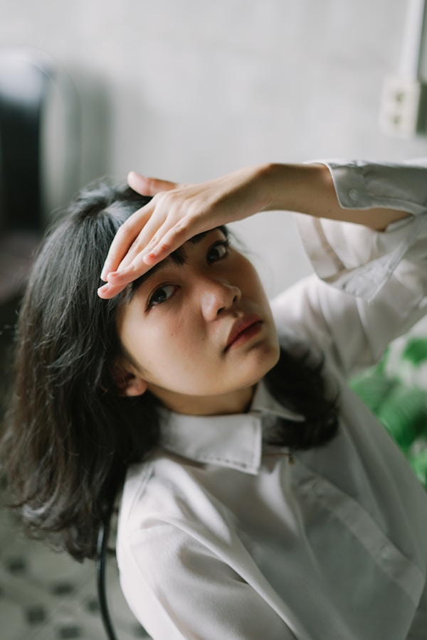 M.L. — before and after forehead Botox