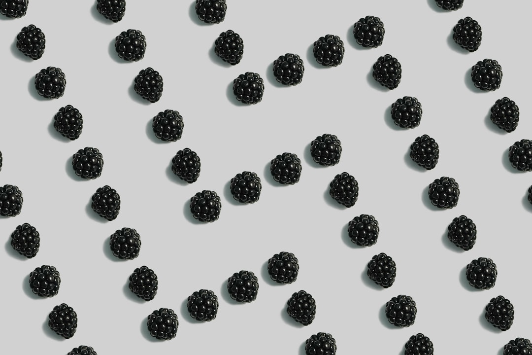 black and white polka dot pattern