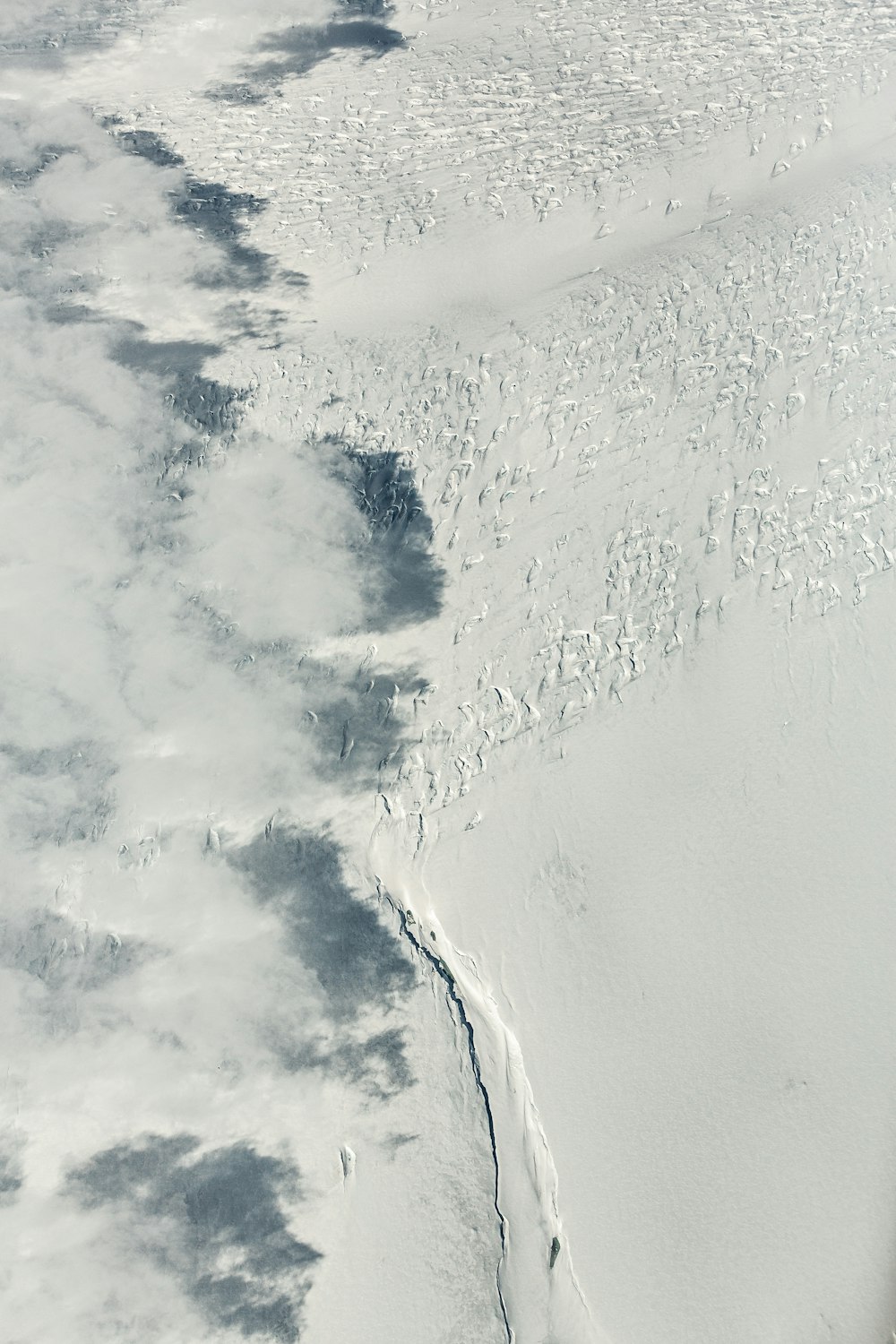 white clouds and blue sky