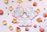 A close-up photo of a beautifully designed greeting card with floral patterns.