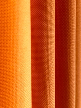 brown and beige striped textile