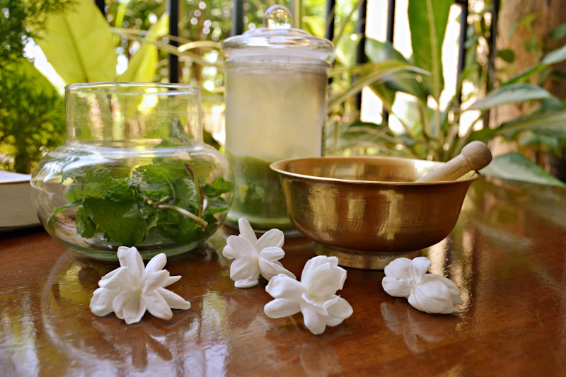 Nourishing Ayurvedic meal bowl.