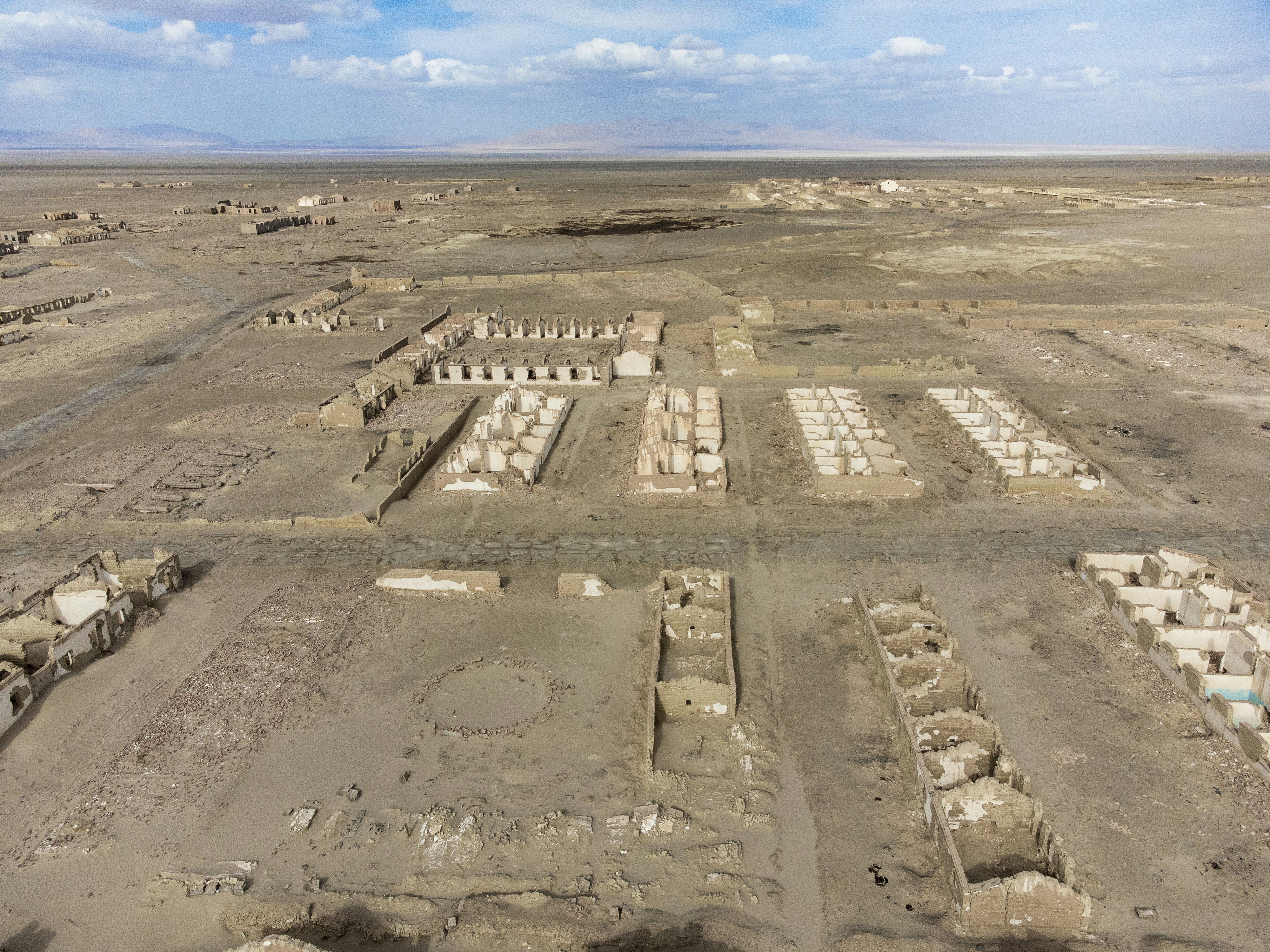 aerial view of city under blue sky during daytime