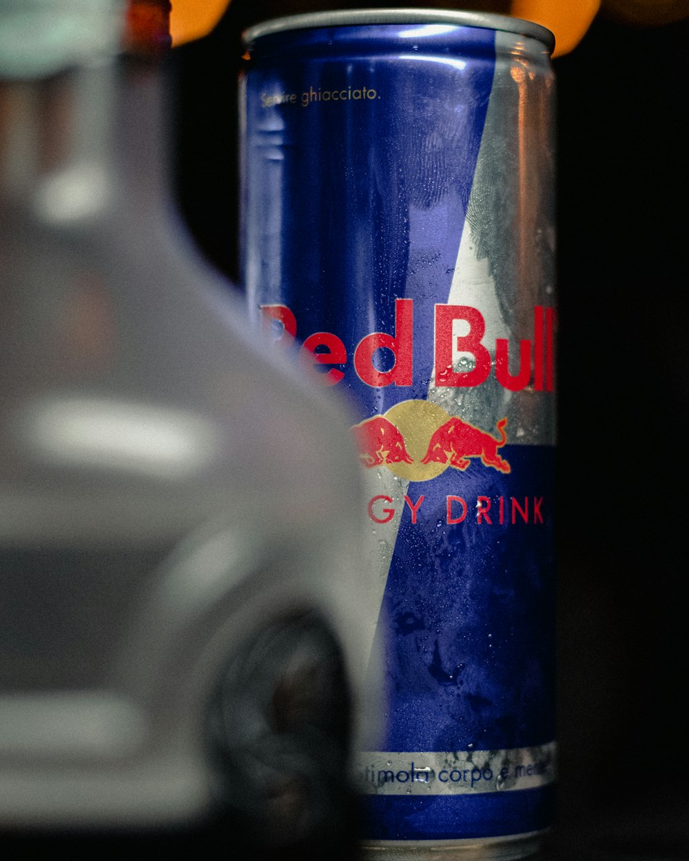 red bull energy drink can