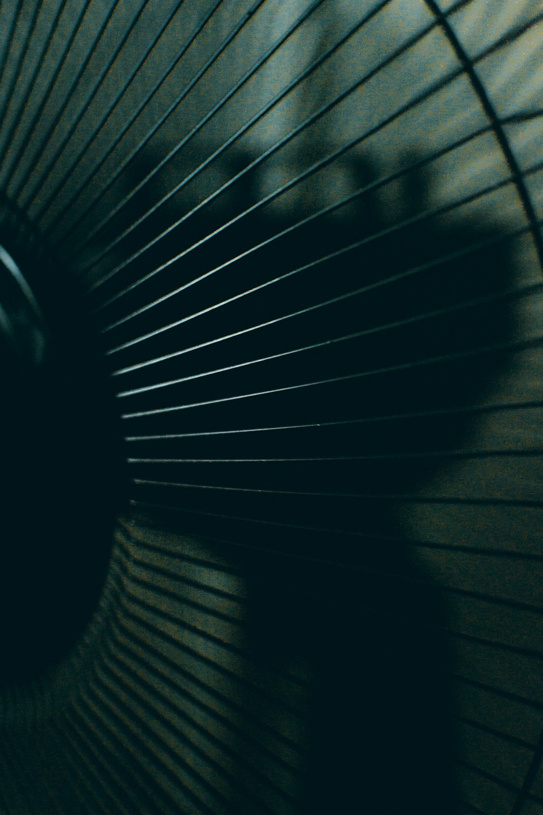 black fan in close up photography