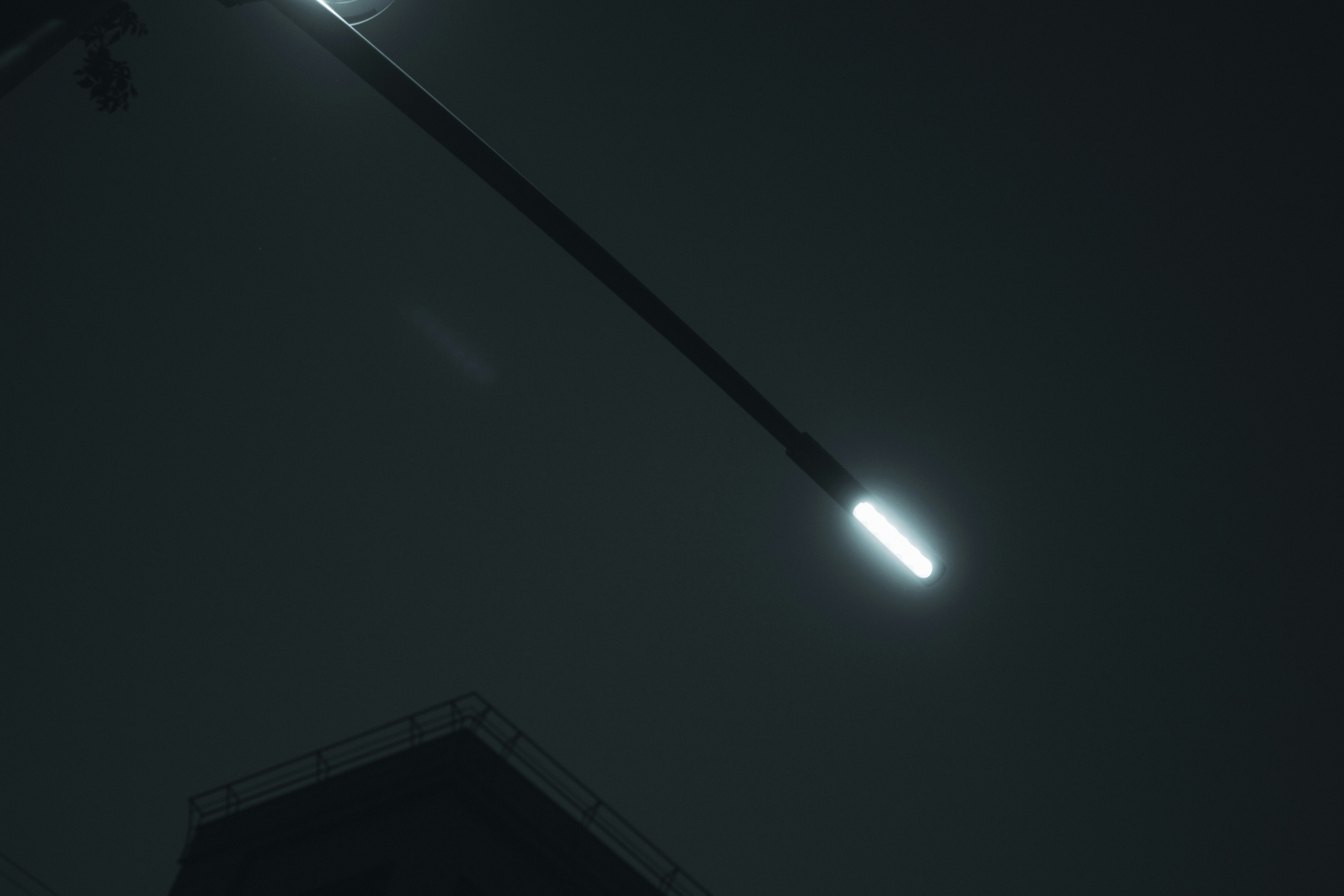 White light bulb turned off