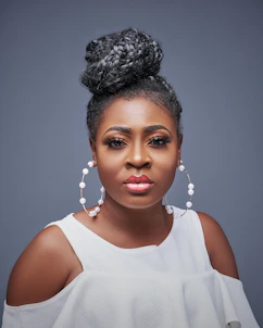 woman in white tank top