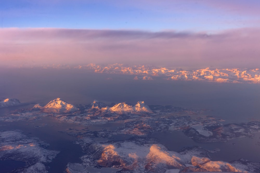 aerial view of mountains during daytime