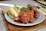 cooked food on white ceramic plate