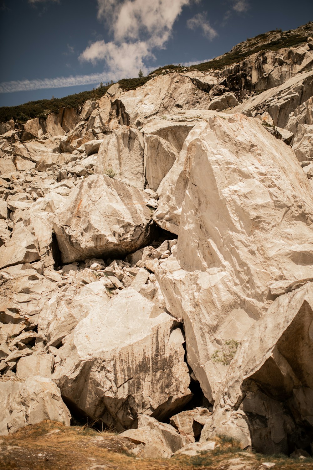 brown rock formation during daytime