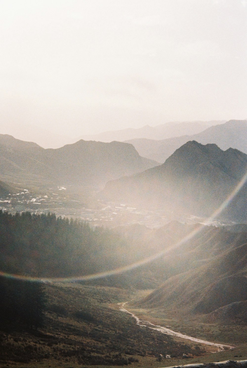 aerial view of mountains during daytime