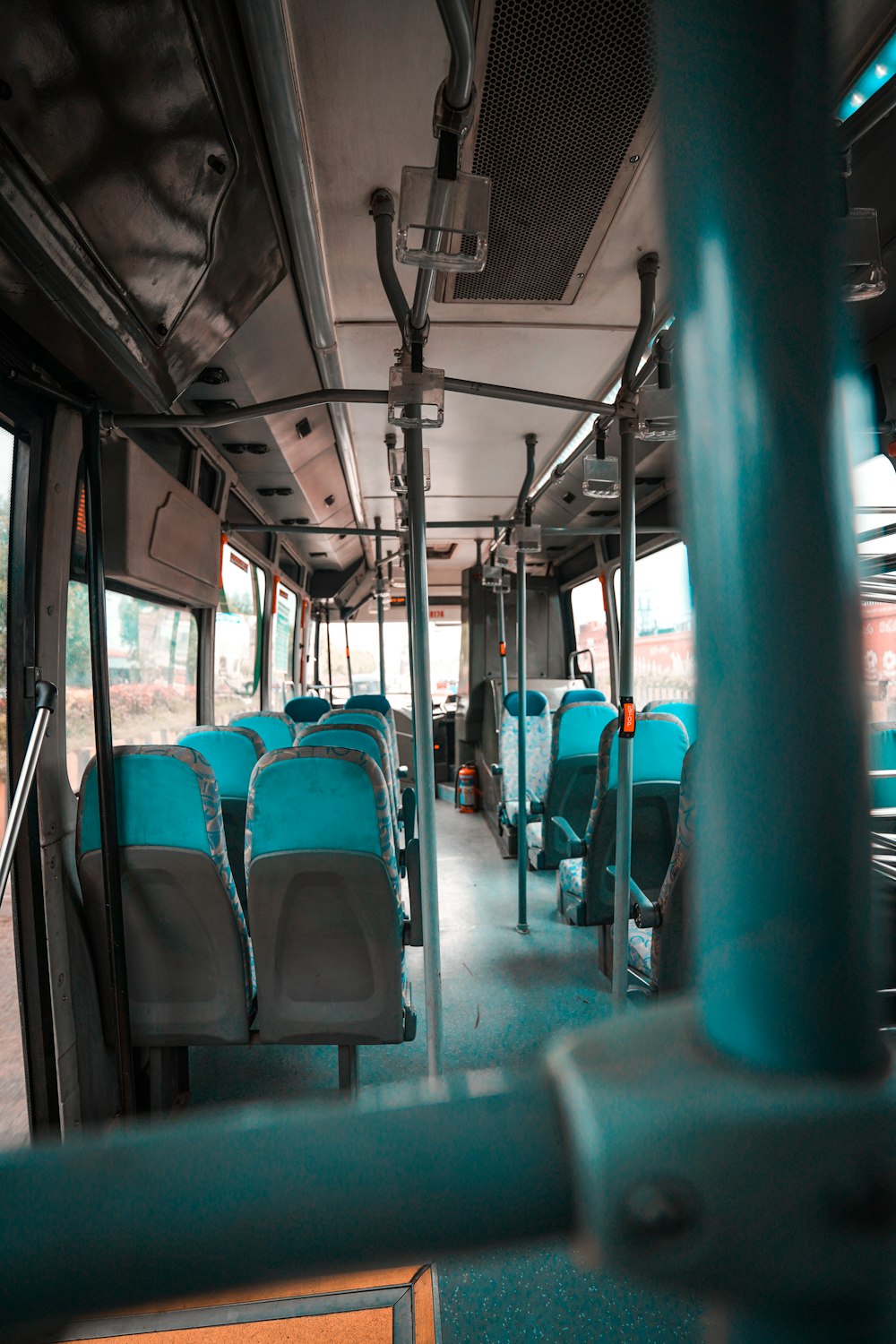 people sitting on bus seat