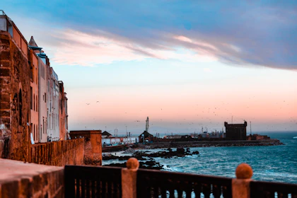 Arriving at Essaouira harbour