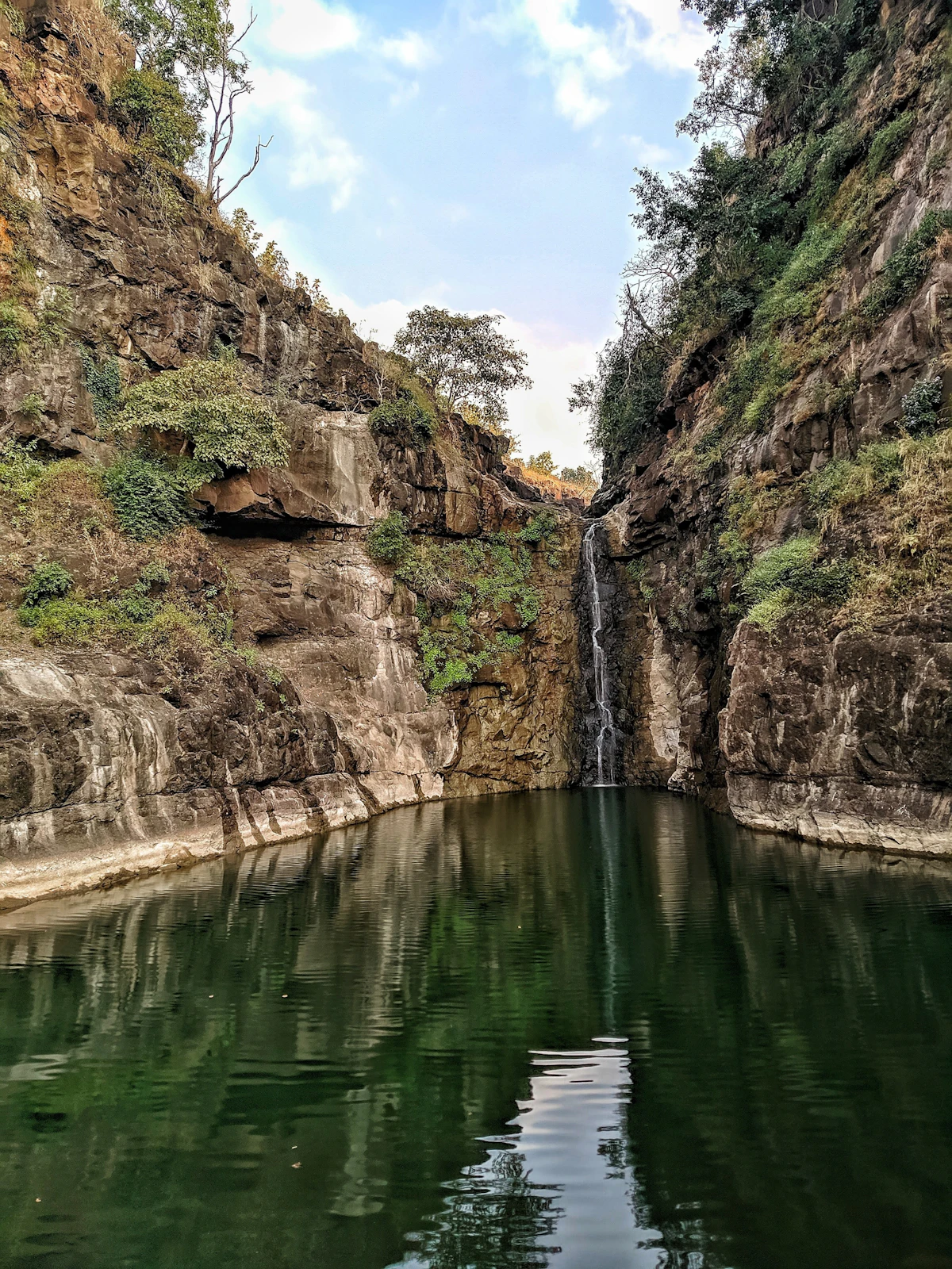 Shitla Mata waterfall near Jabalpur, Madhya Pradesh