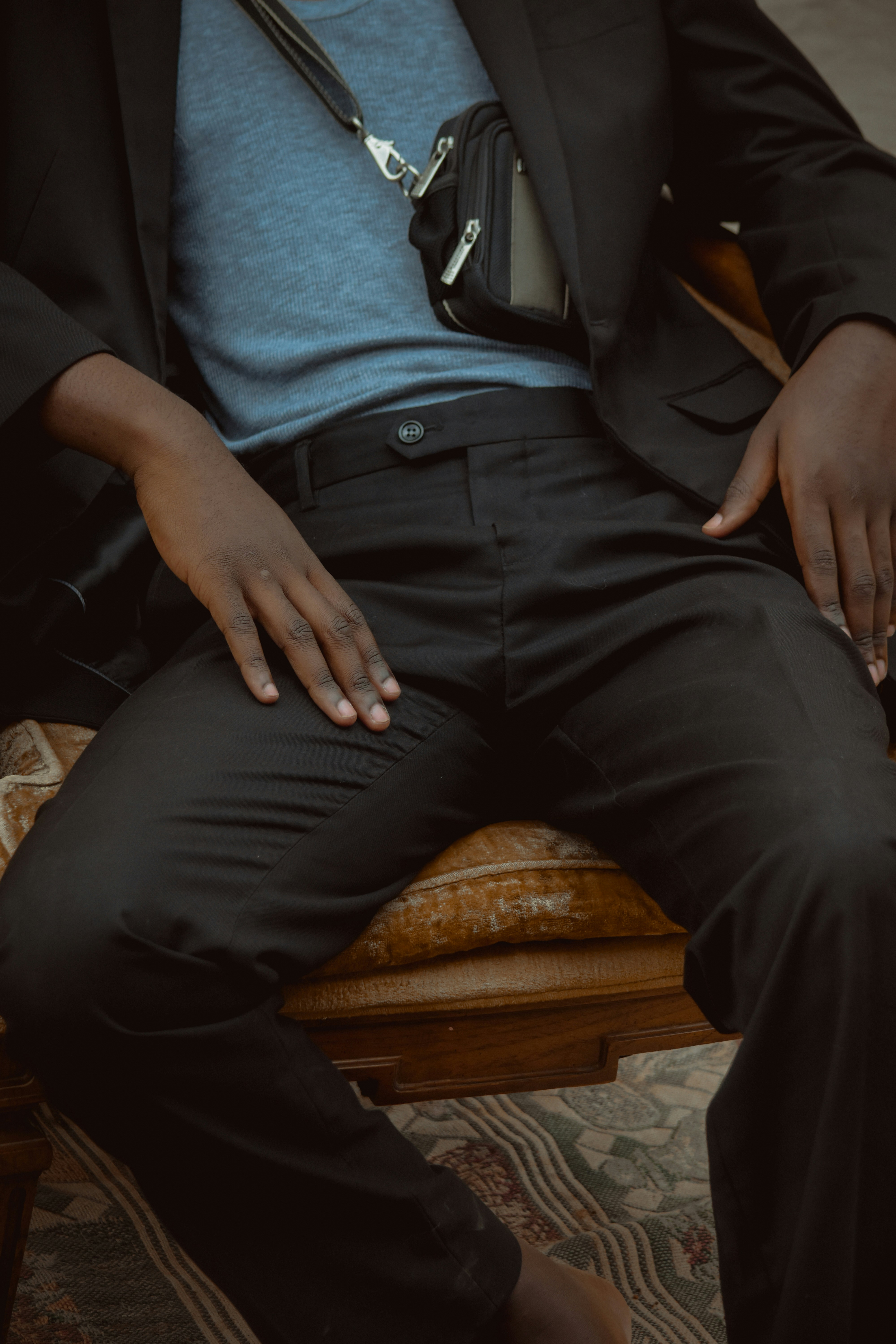 Tailored Wool Trousers